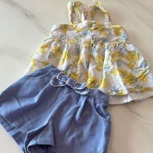 Max Studio Yellow and Blue Kids Matching Set